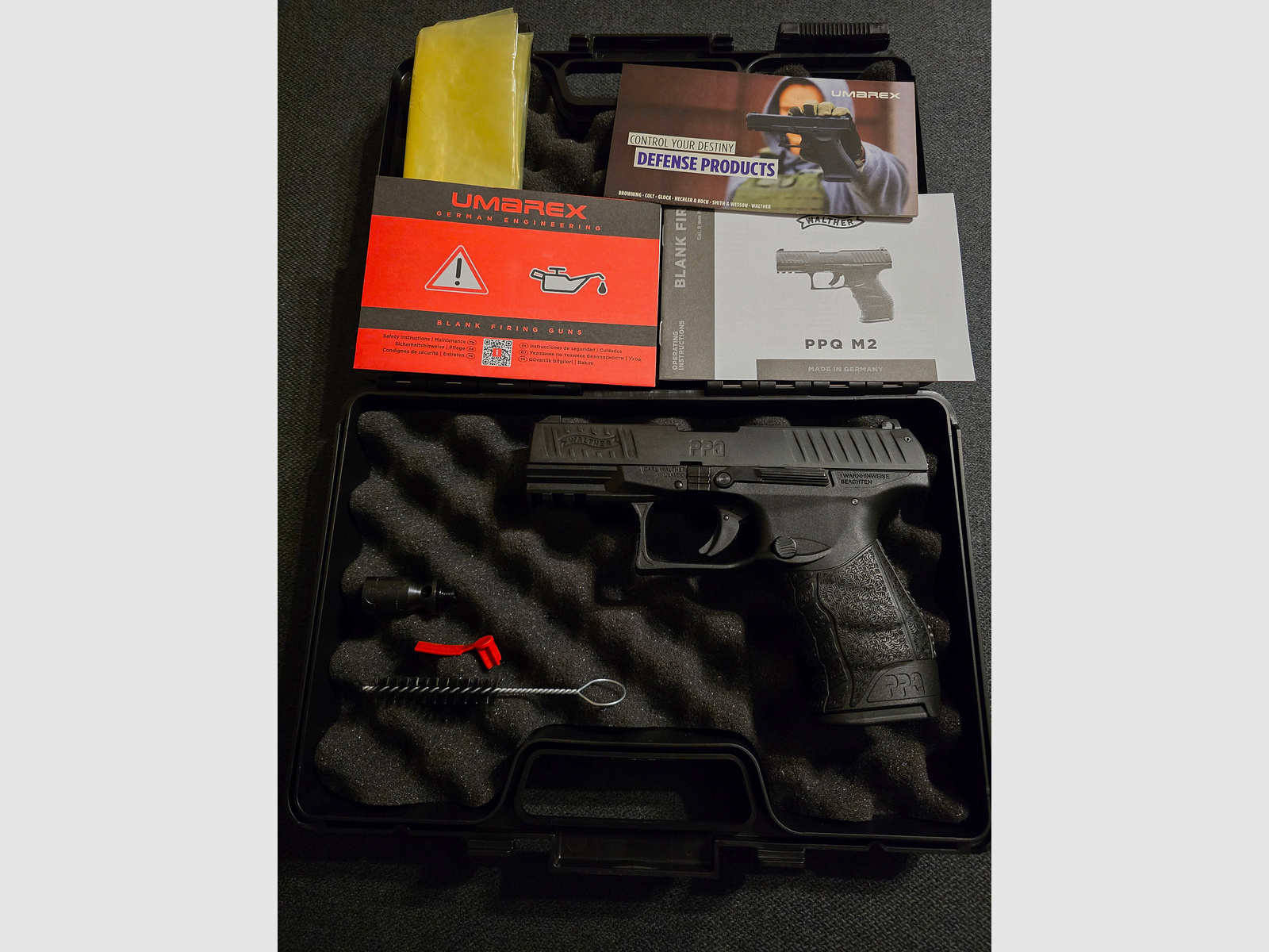 Walther PPQ Schreckschuss 9mm PAK 