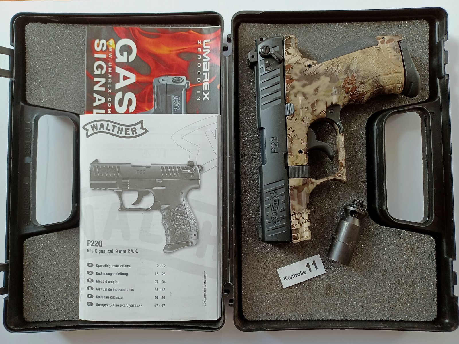 Walther P22Q Kryptek , Bild 4 von 5