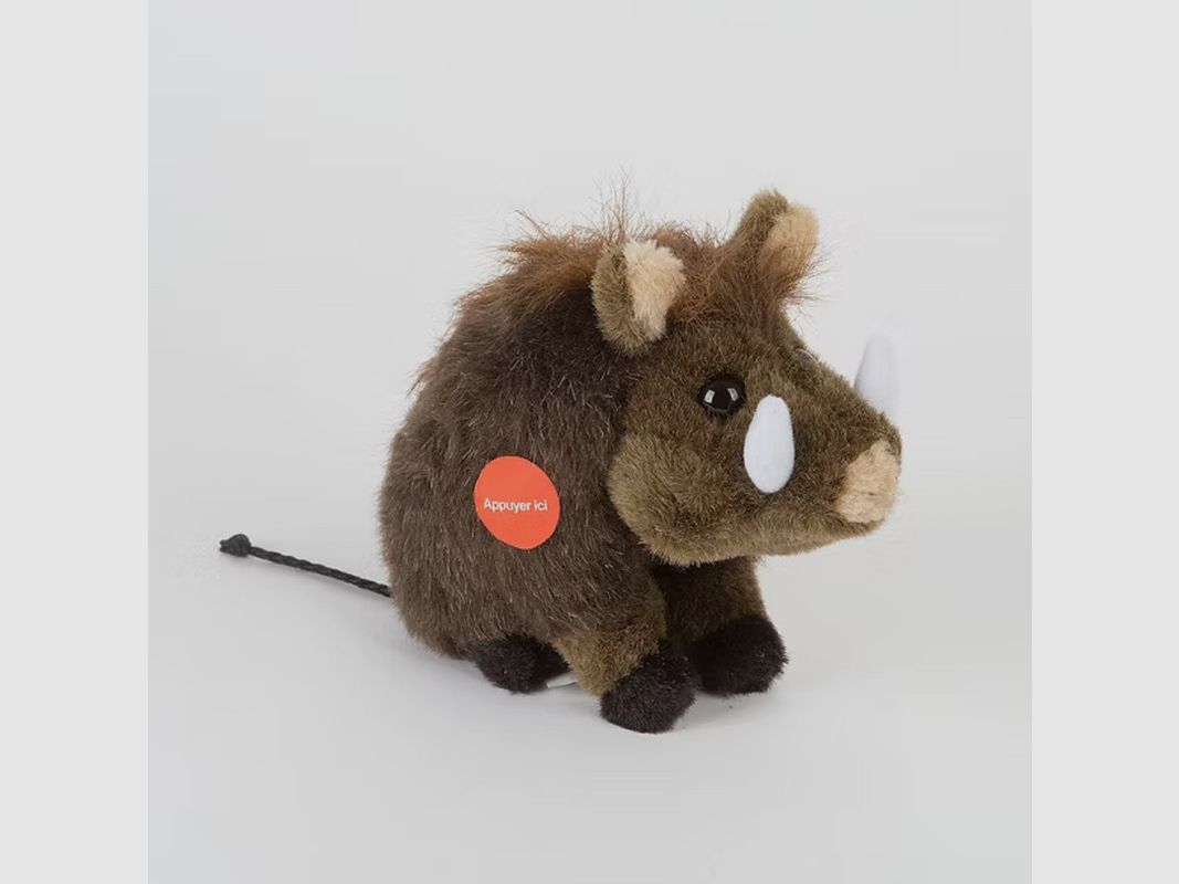 PELUCHE SANGLIER CHANTANT, image 1 sur 2