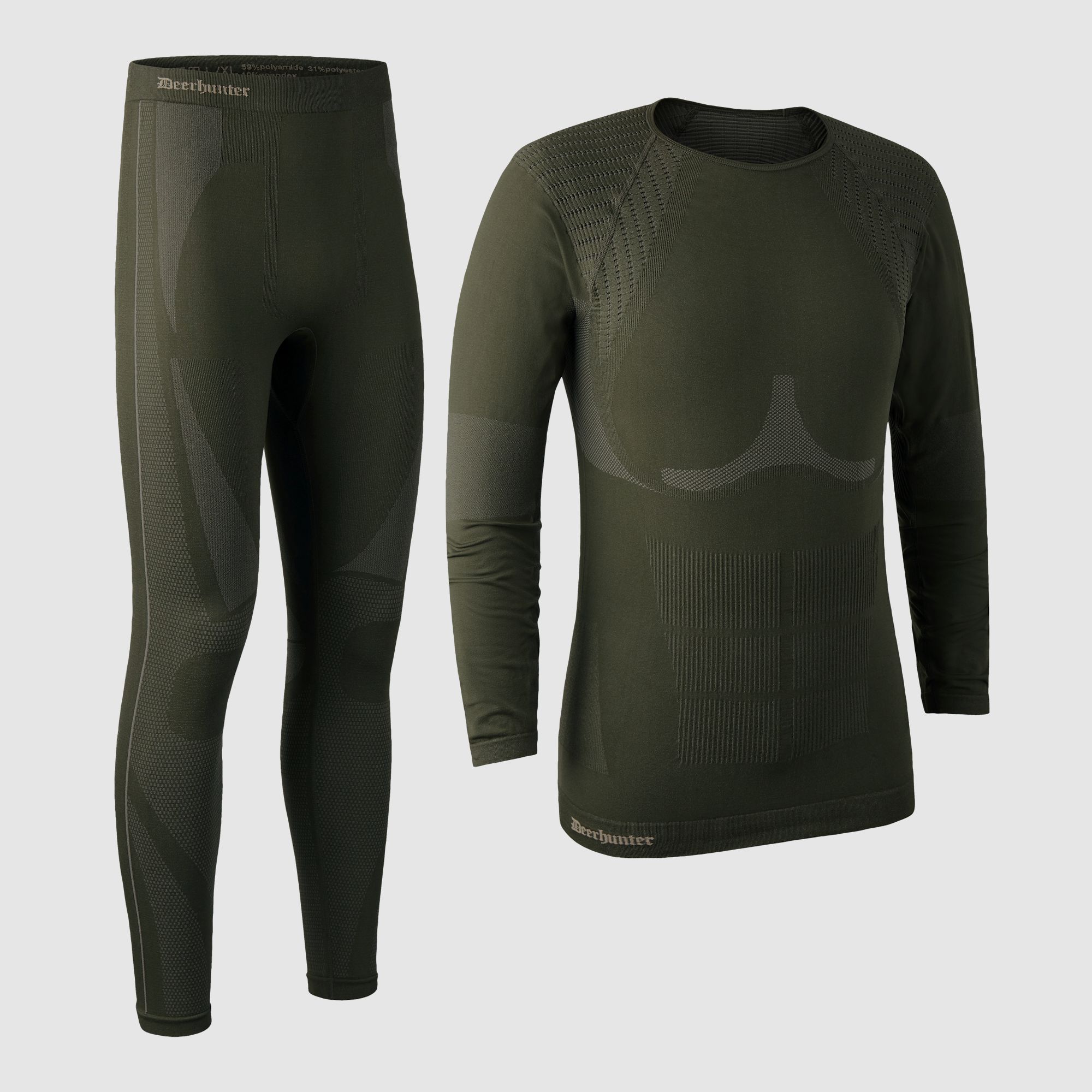 Deerhunter Men's Performance Underwear Set Forest Night M/L