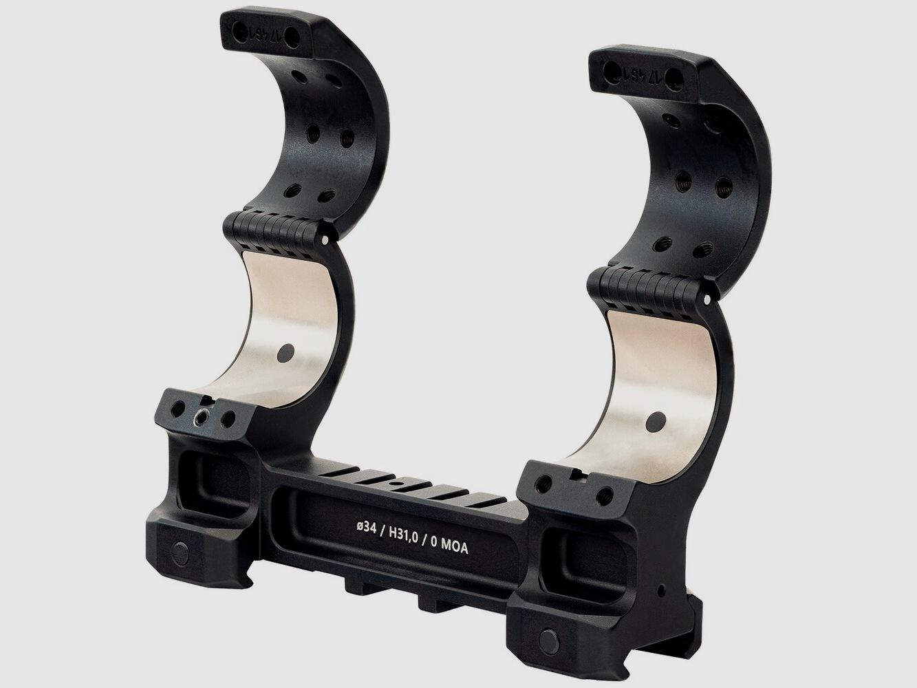 ERATAC Block mounting T7 short version (Ø 30mm – Height 25mm – Tilt 20MOA), imagen 2 de 4