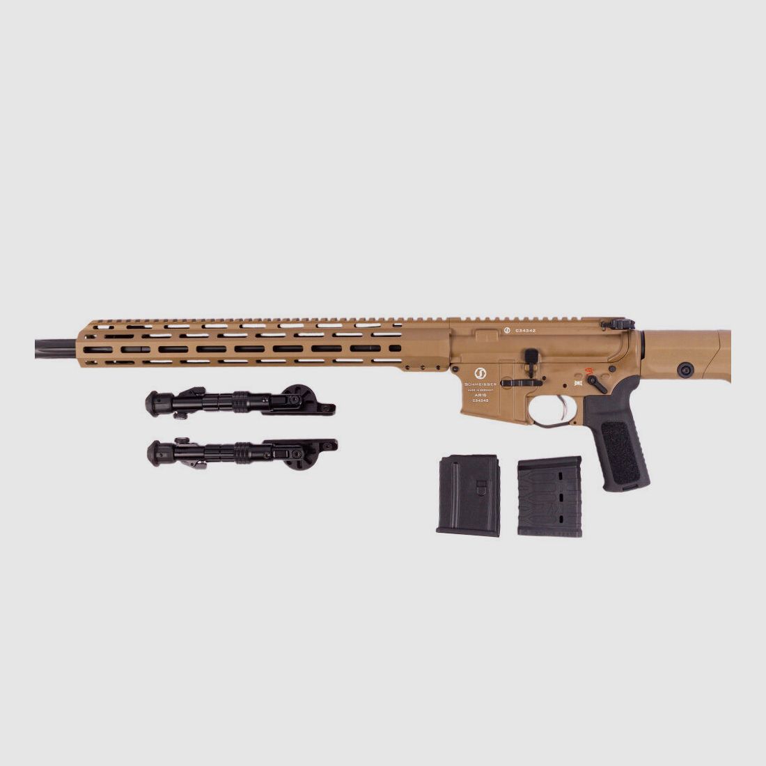 Schmeisser AR15 DMR FDE M-Lok