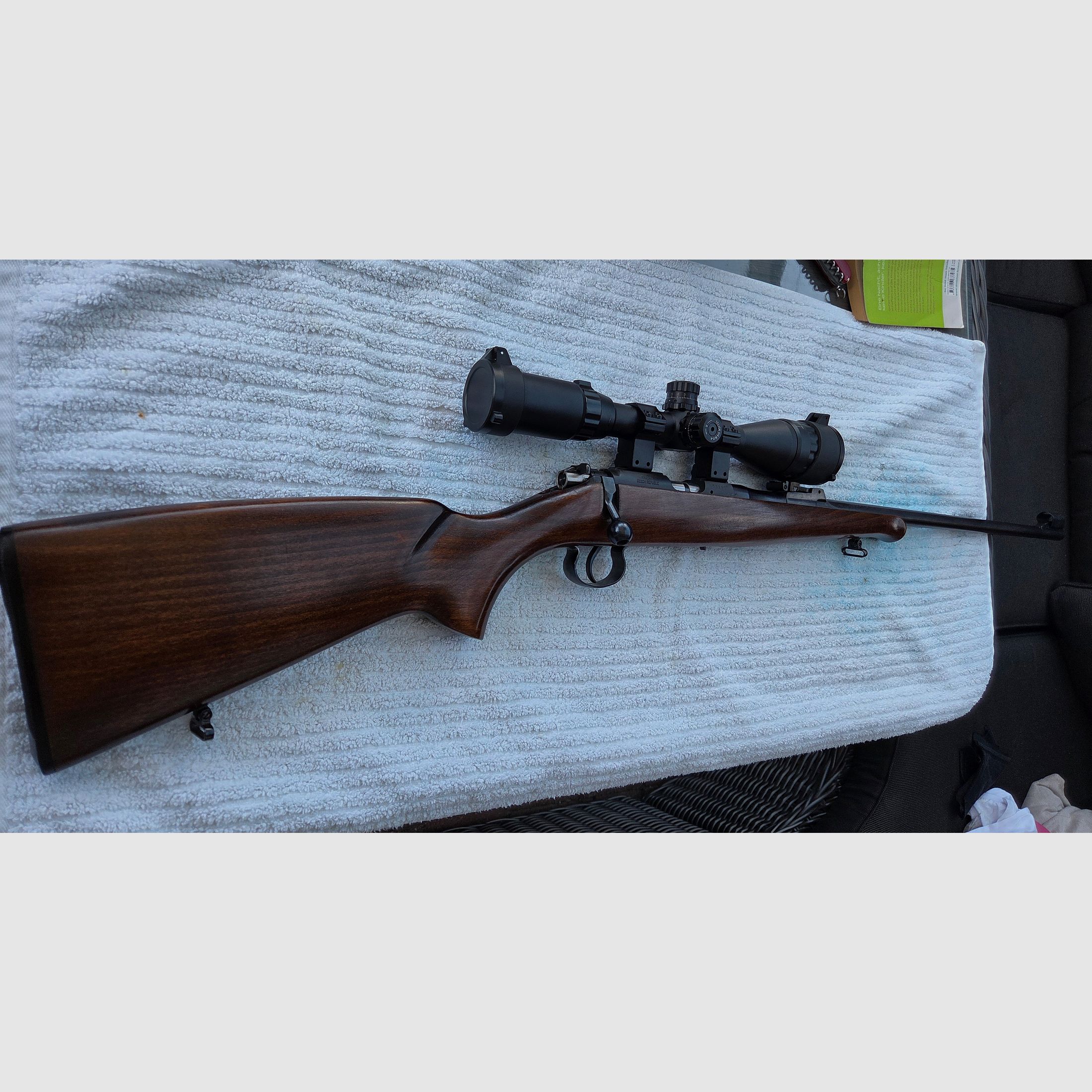 Brünner 452 2E ZKM (CZ) Kaliber .22 lfB*2 Magazine*mit Zielfernrohr Goetland 3-12x40AOL