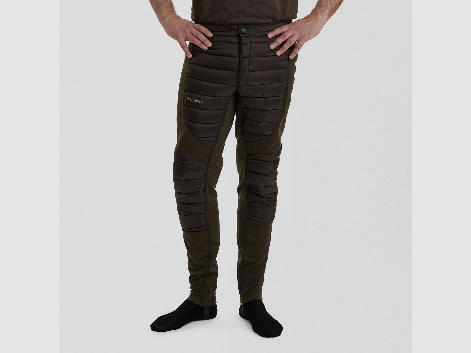 Excape Quilted Hose - Art Green – Größe: XL