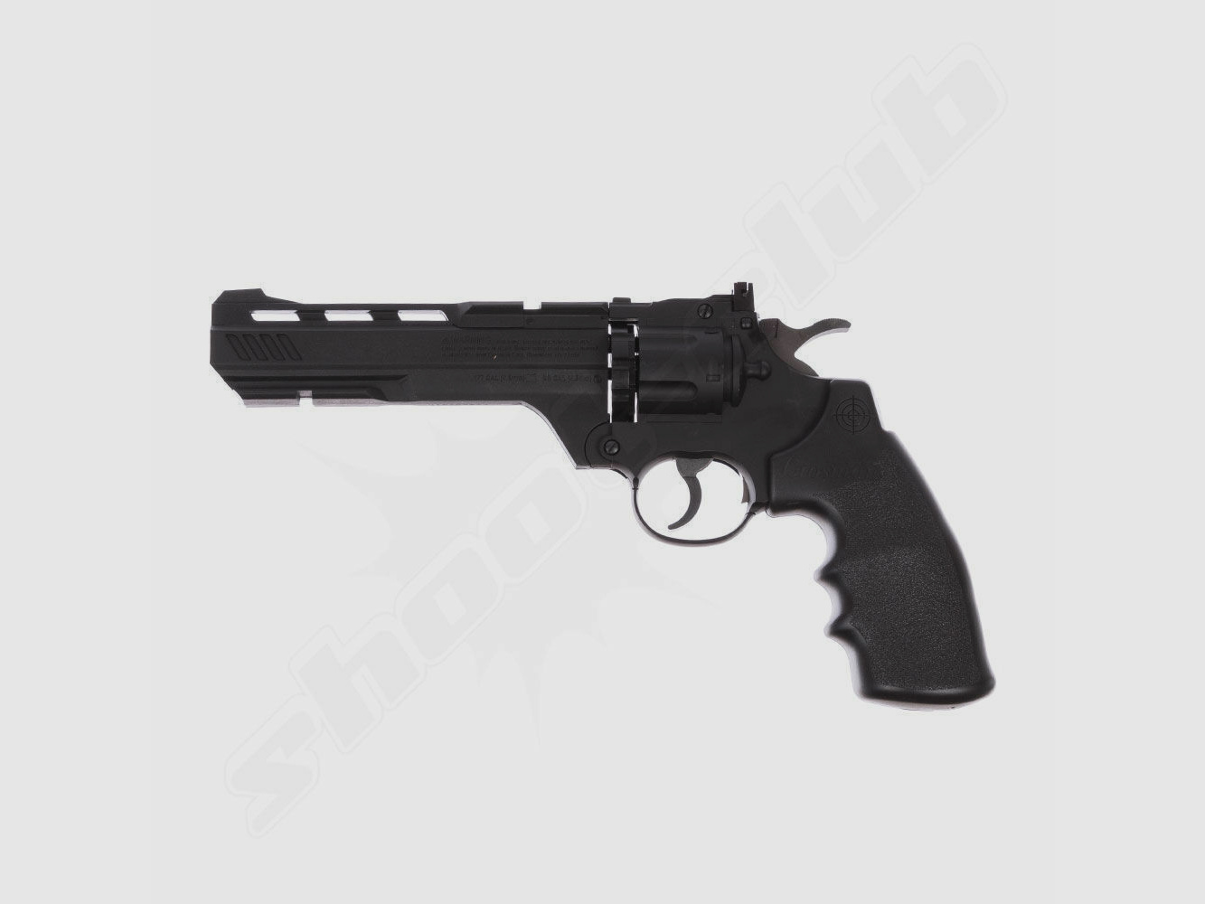 Crosman Crosman Vigilante Co2 Revolver 4,5 mm Diabolo und Stahlkugeln