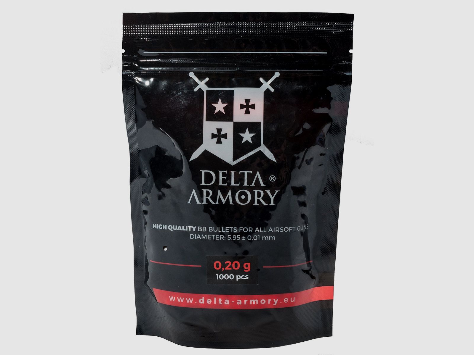 Airsoft BB´s 0.20g (1.000 Stück) diameter 5,95mm - Delta Armory