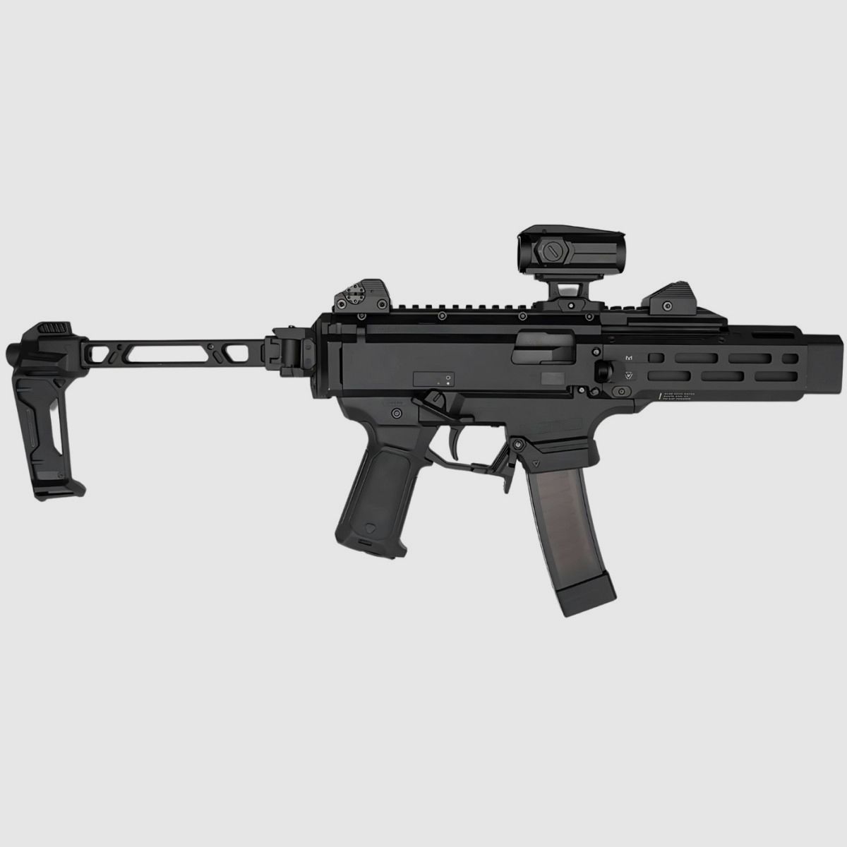 Strike Industries – Strike Dual Folder Stabilizer Folding Stock – QD Sling – Black – SI-FSA-DUAL-STAB, image 7 of 8