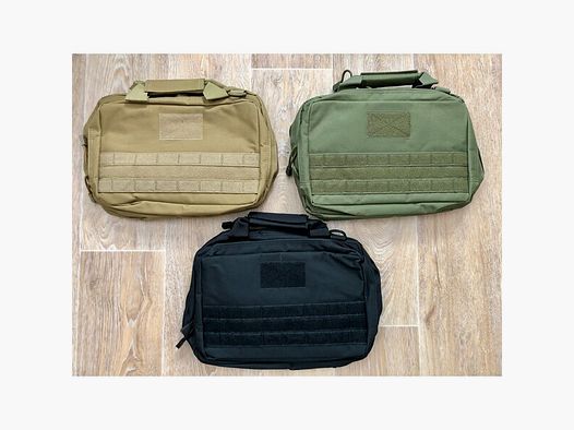 Kurzwaffenfutteral für 2 Kurzwaffen + 6 Magazine zB CZ Glock KMR Tanfoglio SigSauer Walther 3 FARBEN