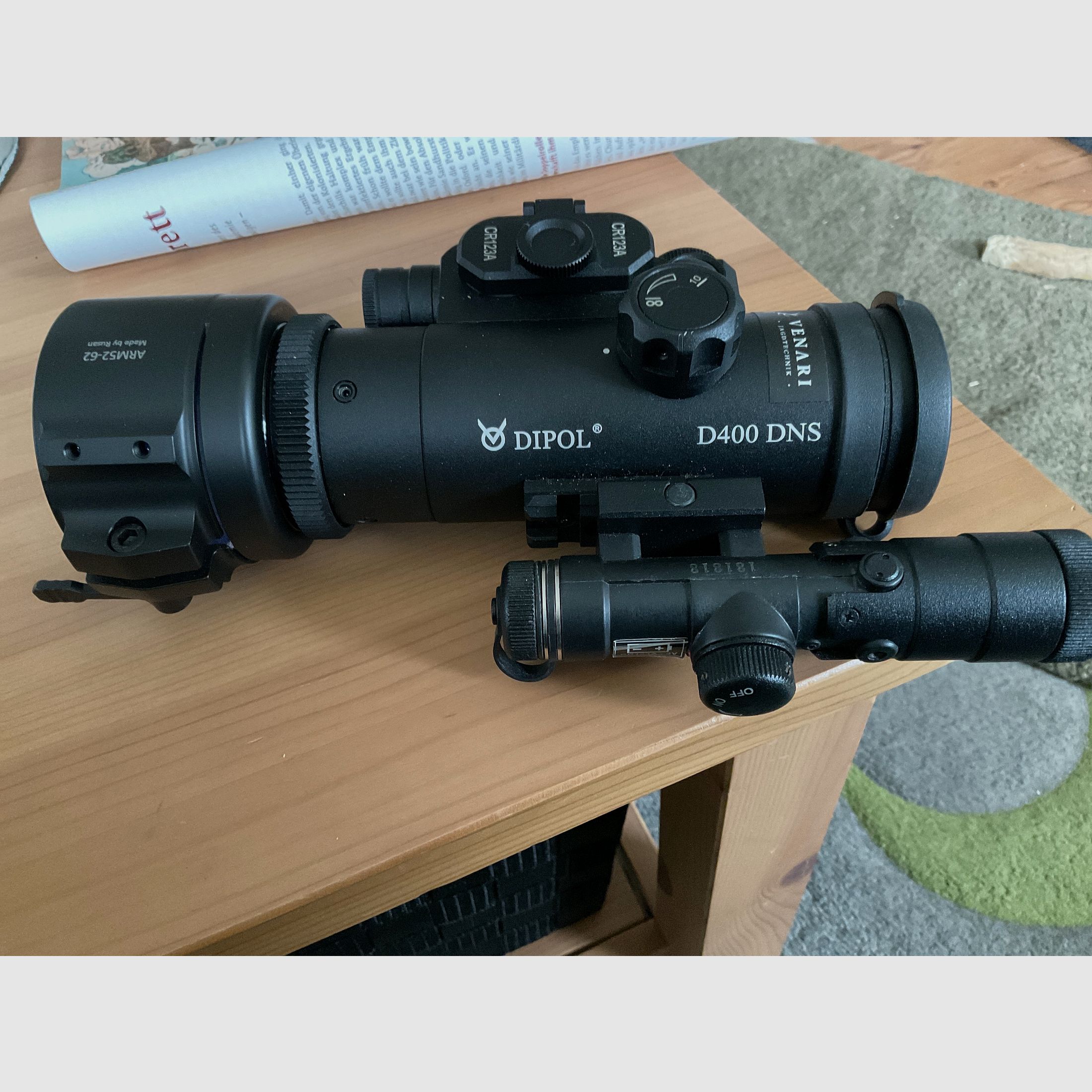Dipol D400 DNS Nachtsichtgerät incl. Zubehör 
