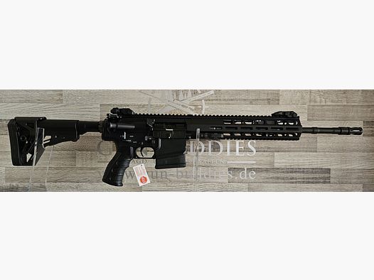 HAENEL CR308 Negro Cal. .308Win - 16,65" cañón - disparo directo - guardamanos M-LOK - incluyendo costos de envío - producto nuevo del comercio especializado -