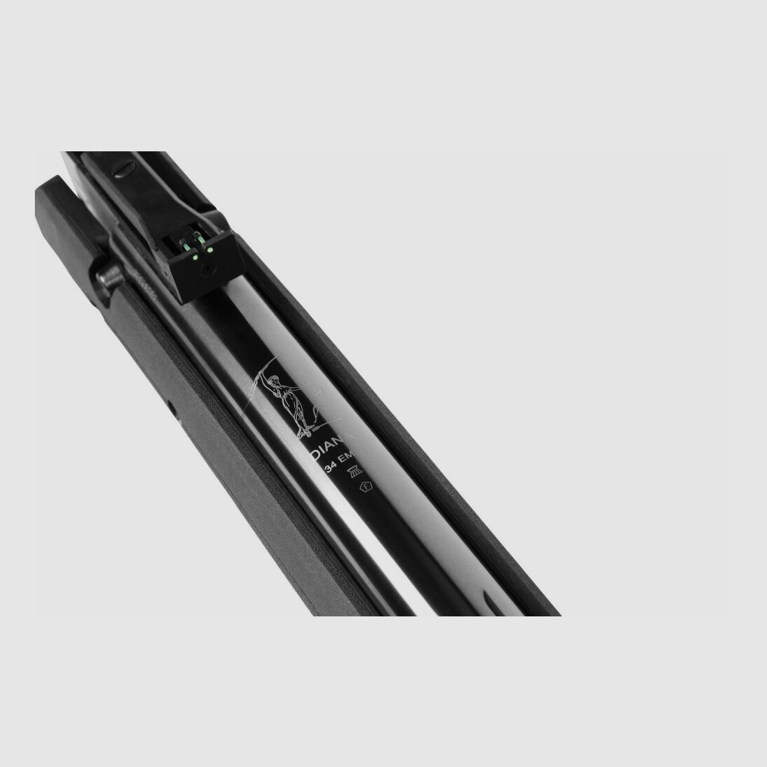 Diana black air pressure spring - 4,5mm Diabolo - crosse pliante