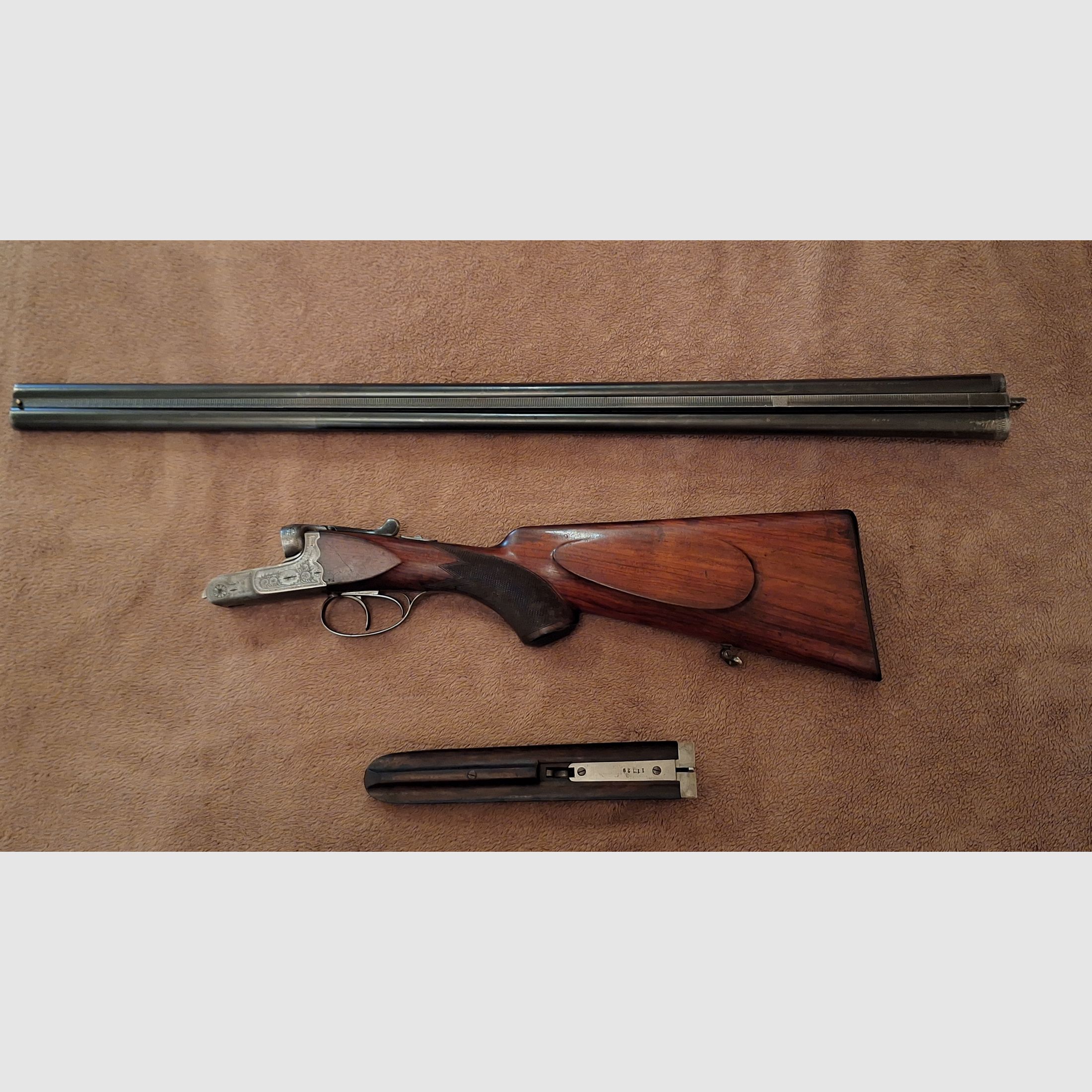 Alte Suhler Doppelflinte Sempert & Krieghoff, Kaliber 16 Rarität Selten 100 Jahre