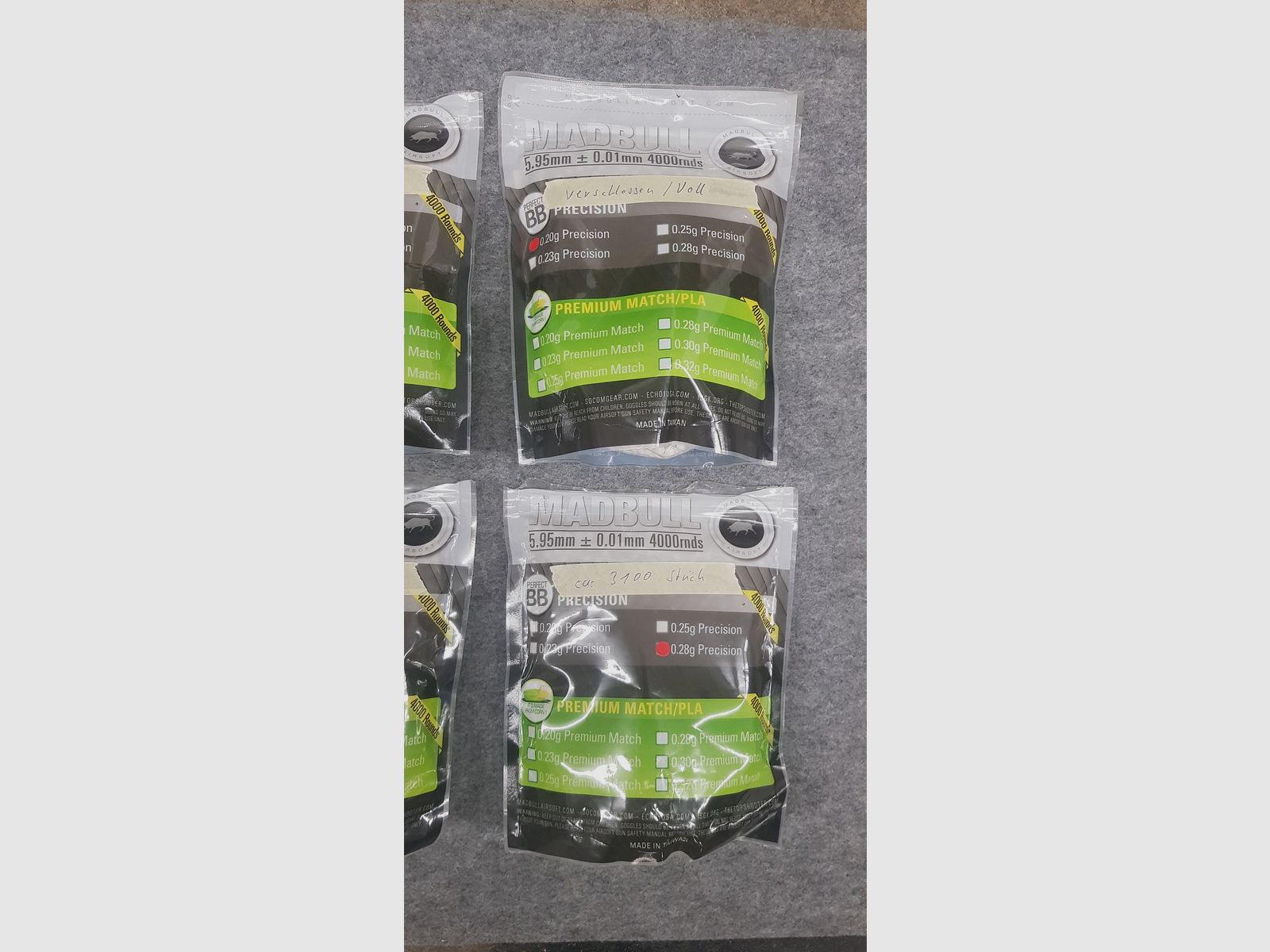 Zestaw kul amunicji sprzęt gracza sprężynowy gaz AEG S-AEG pistolet airsoft 6mm BB Airsoft