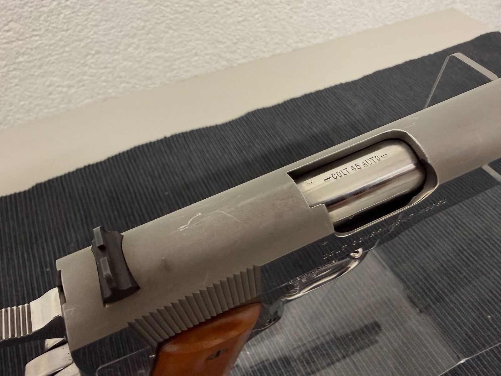 Colt MK IV Series 80 1911 Government in Chrom Kaliber .45Auto  ACP sehr selten!