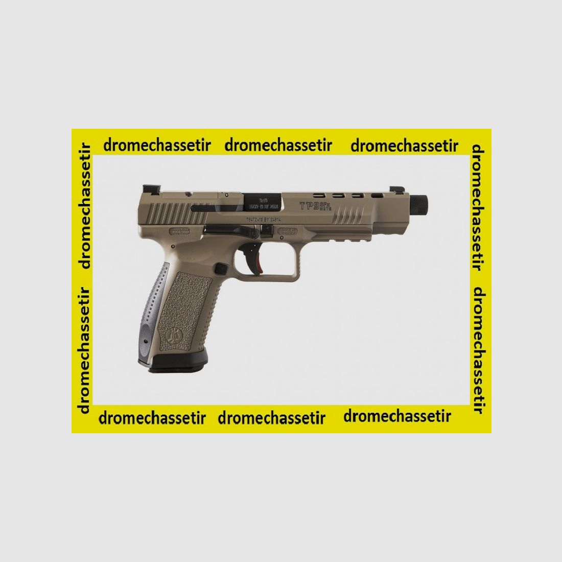 Pistole Canik TP-9 SFX METE FDE Kal. 9 Para mit Tasche und Holster