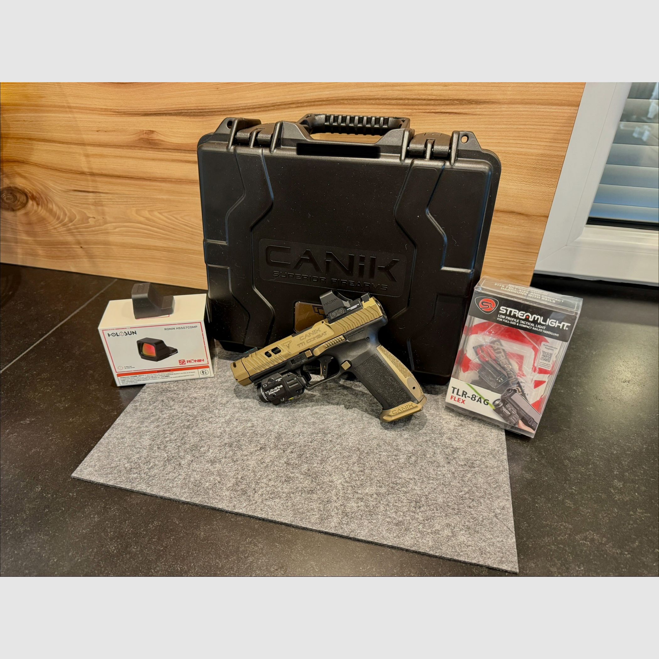 Canik TP9  TTI Combat Taran Tactical 9x19mm