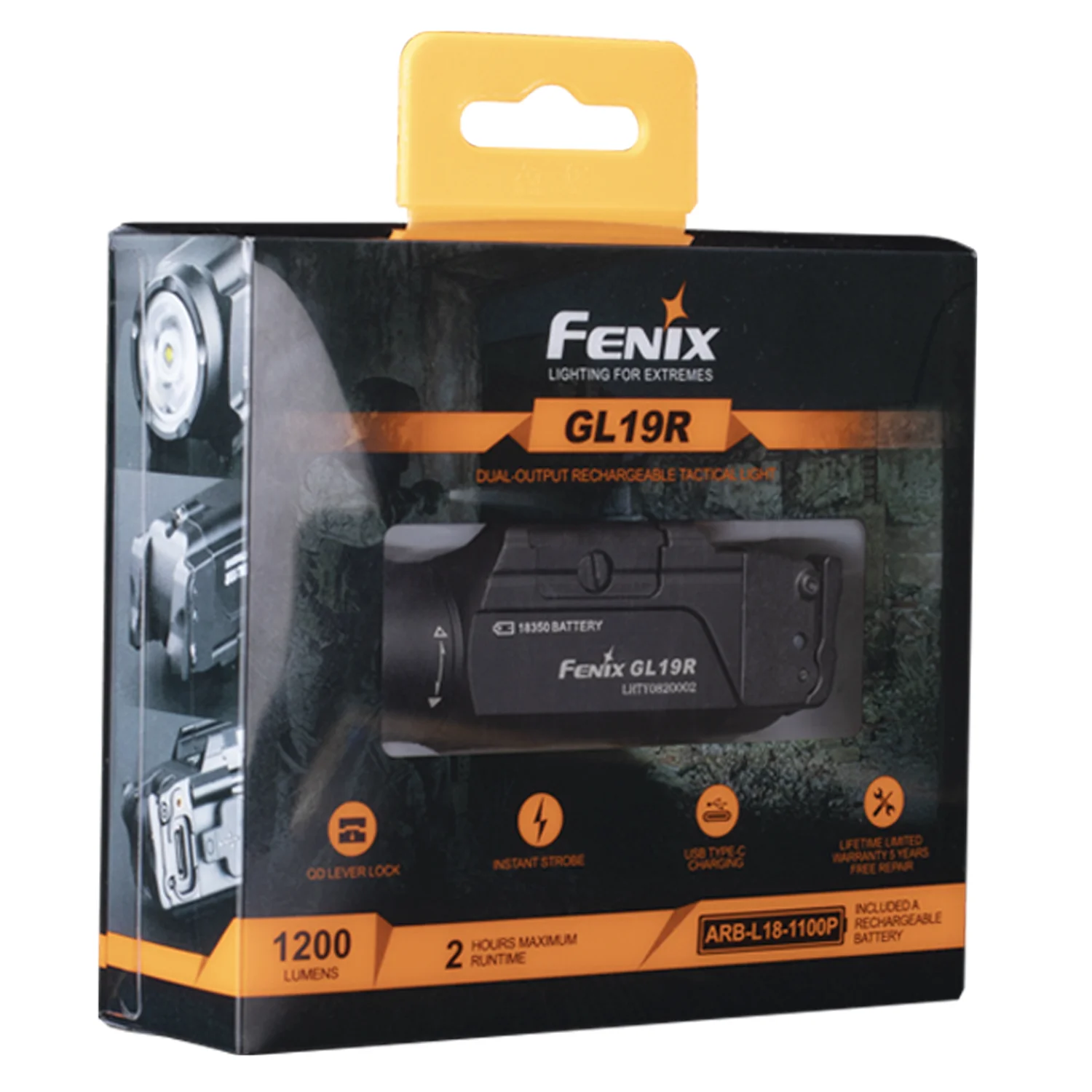 Fenix GL19R LED-Taschenlampe (GL19R), Bild 12 von 34