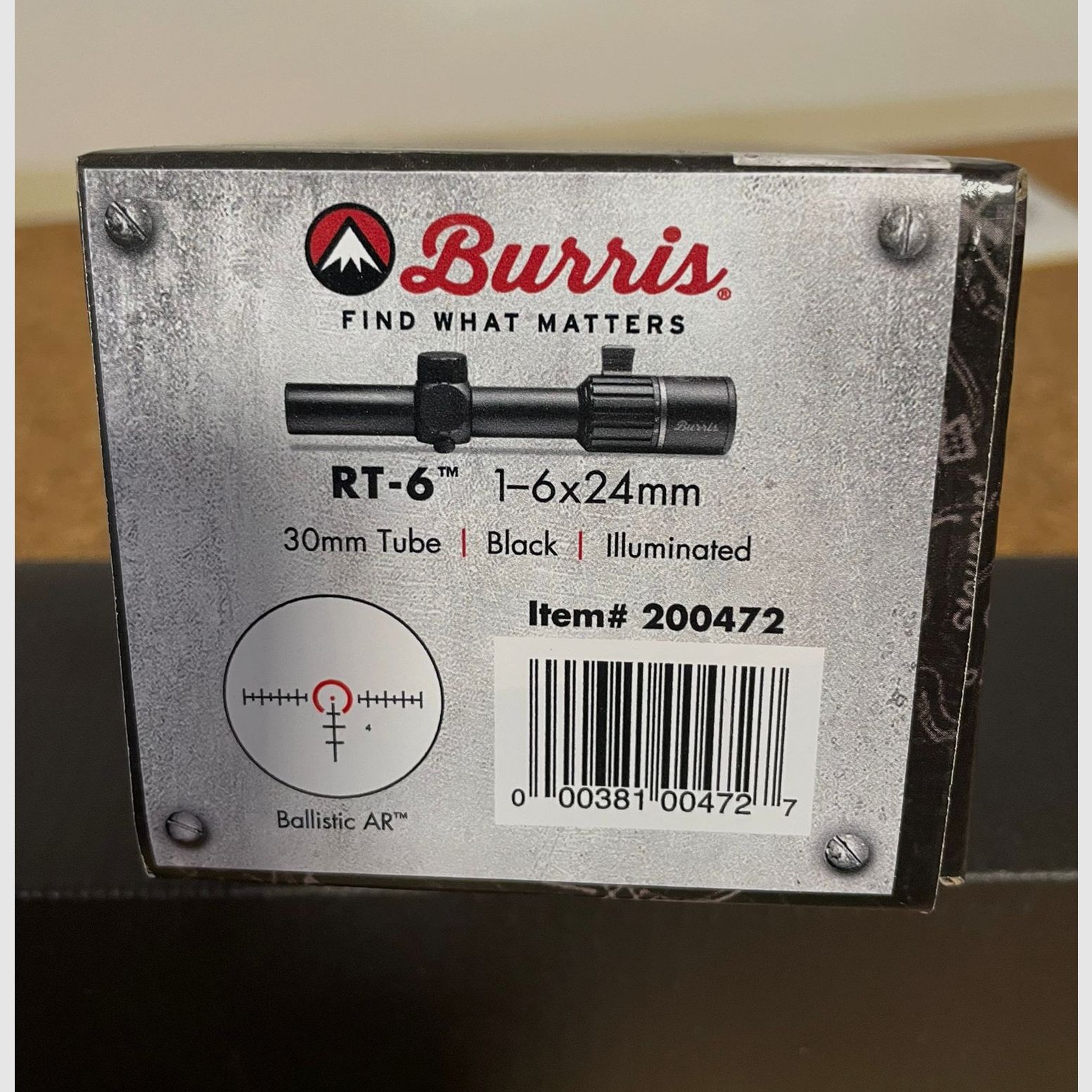 Burris Zielfernrohr RT-6 