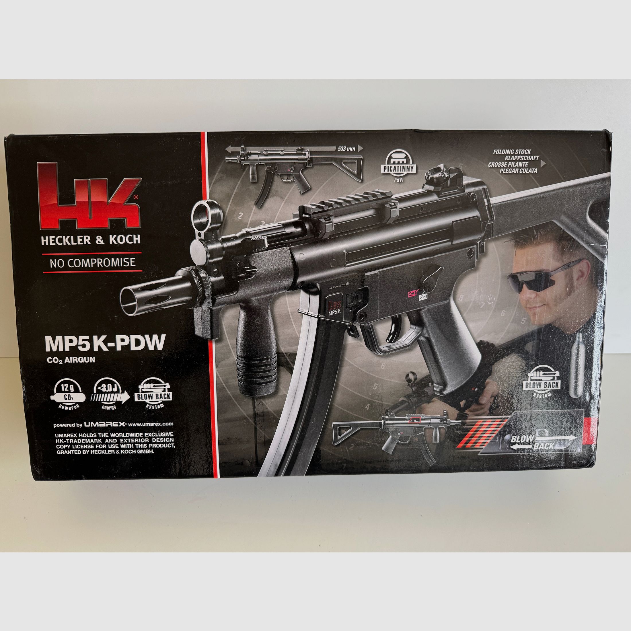Umarex Heckler&Koch MP5 K-PDW 4,5mm BB