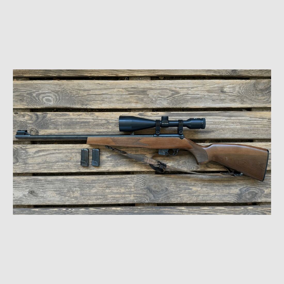 CZ Uhersky Brod 511 con ZF Albar 8 x 56 In ottime condizioni .22lr
