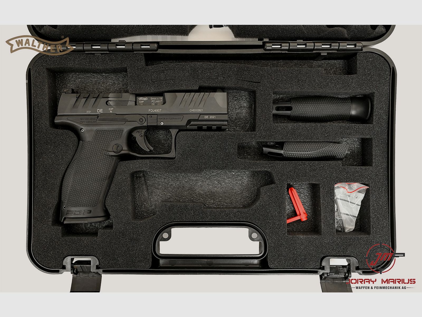Walther PDP FS OR 9mm Para, 4”, Bild 3 von 3