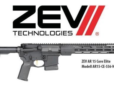 ZEV Technologies AR15 Core Elite 223Rem halbautomatische Büchse 16,5" LL UVP: 2599