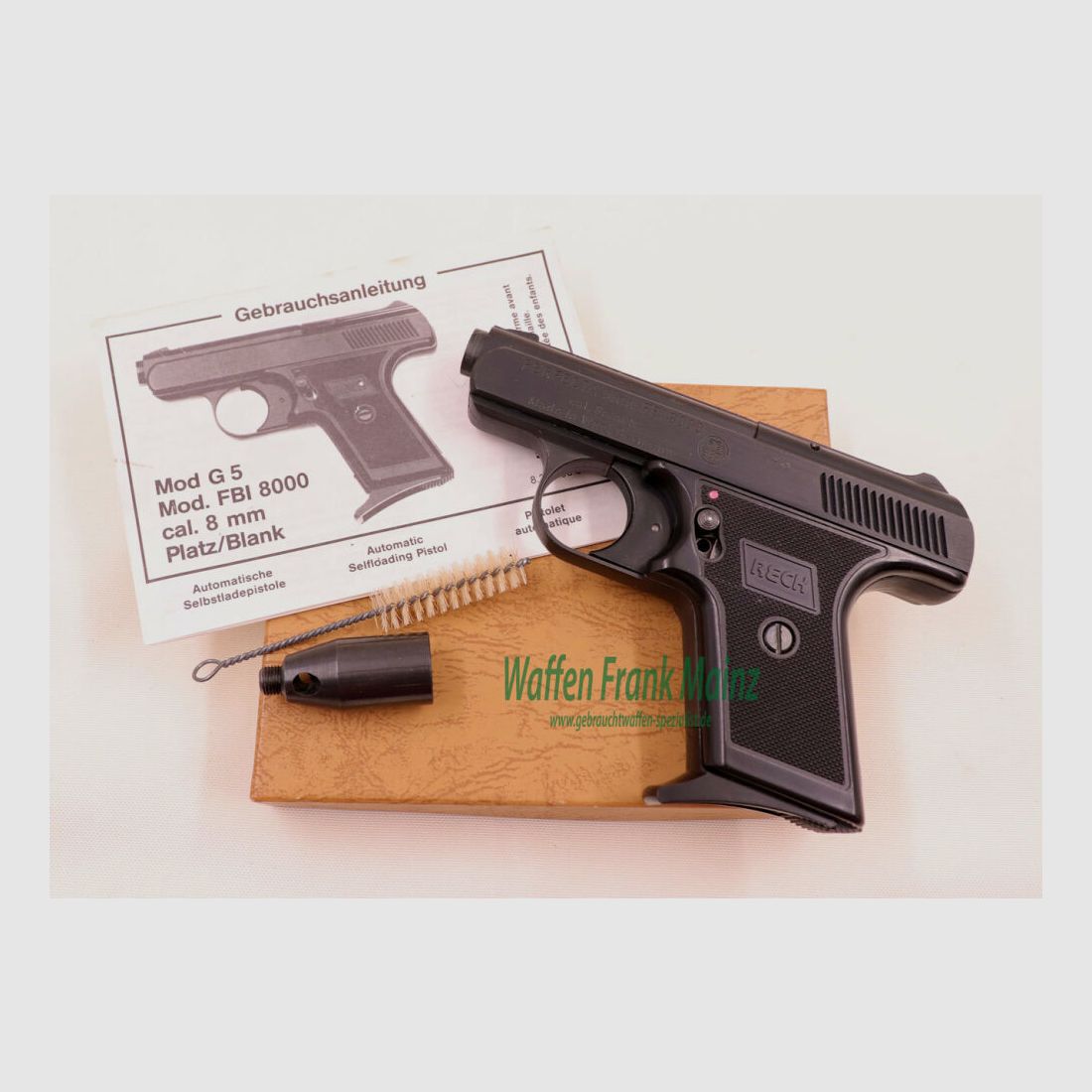 Reck - Arnsberg Perfecta FBI 8000 8mm Knall, Bild 3 von 3