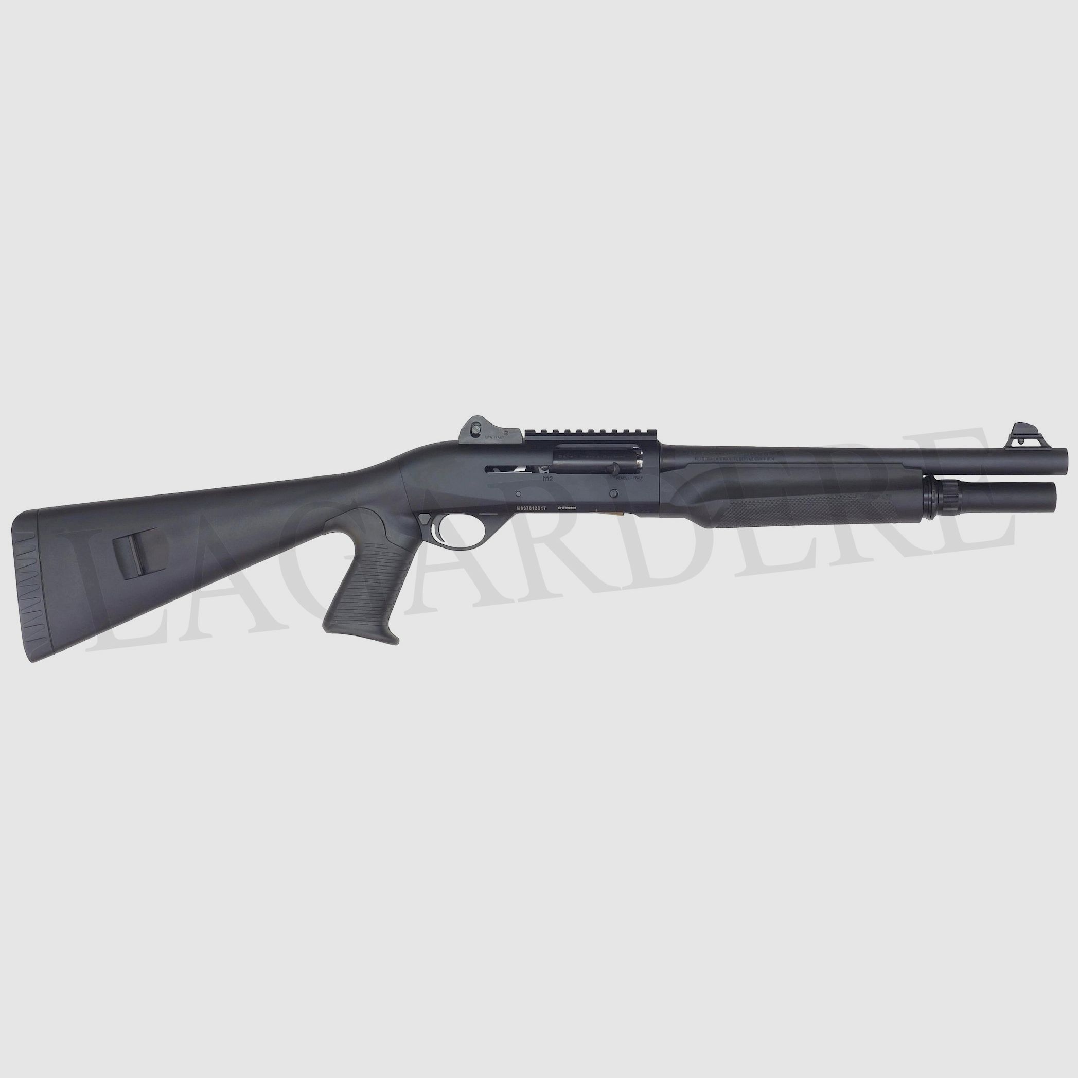 BENELLI M2 14" GHOST RING RAIL (SEMI-AUTOMATISCHE FLINT MET GLADDE LOOP)