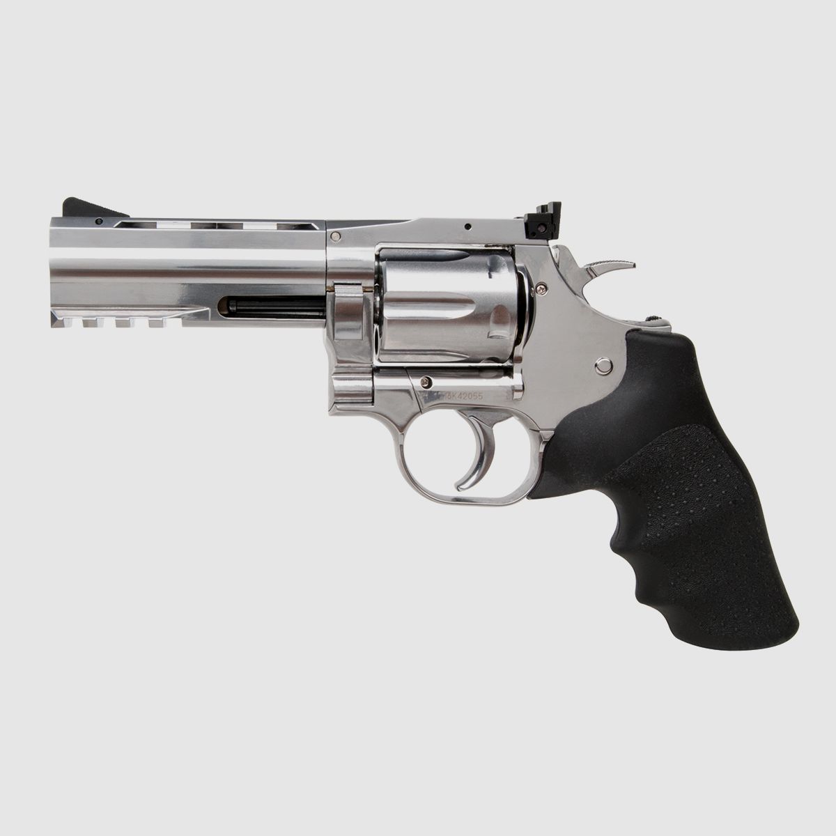 Dan Wesson 715 4" .177 Silver 4.5mm - Air Pressure Co2