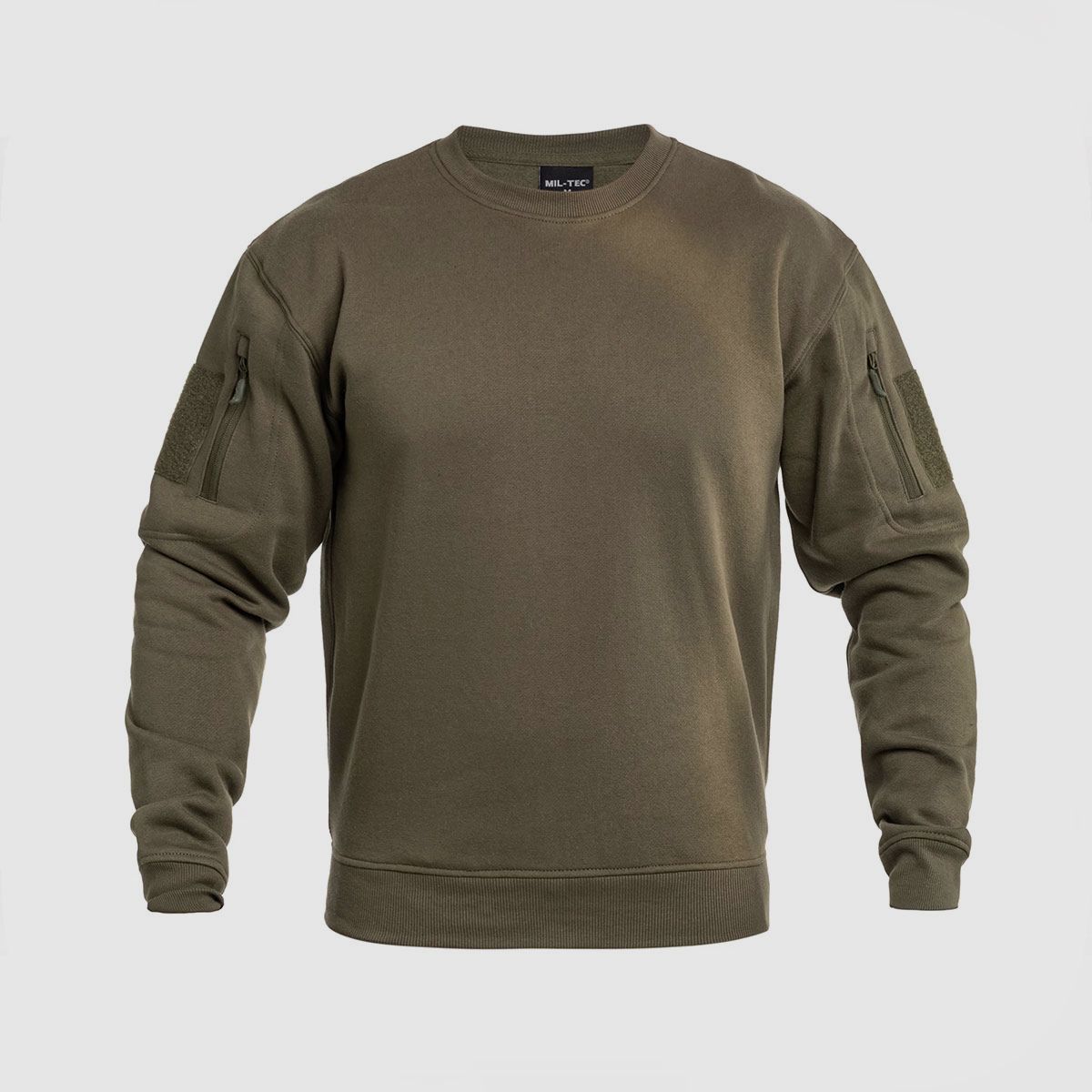 FELPA – MIL-TEC – TACTICAL SWEATSHIRT RUNDHALS Ranger Green, Bild 1 von 4