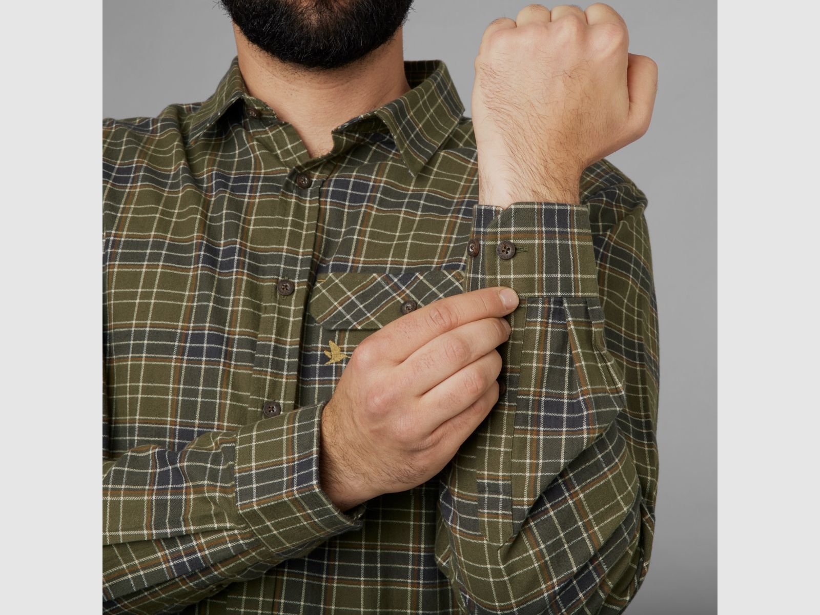 SEELAND Highseat Hemd Burnt Olive