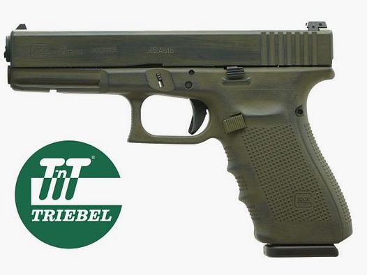 Pistola GLOCK Mod. TnT -21 Gen4 | DuoTone .45Auto Cerakote |BattleWorn