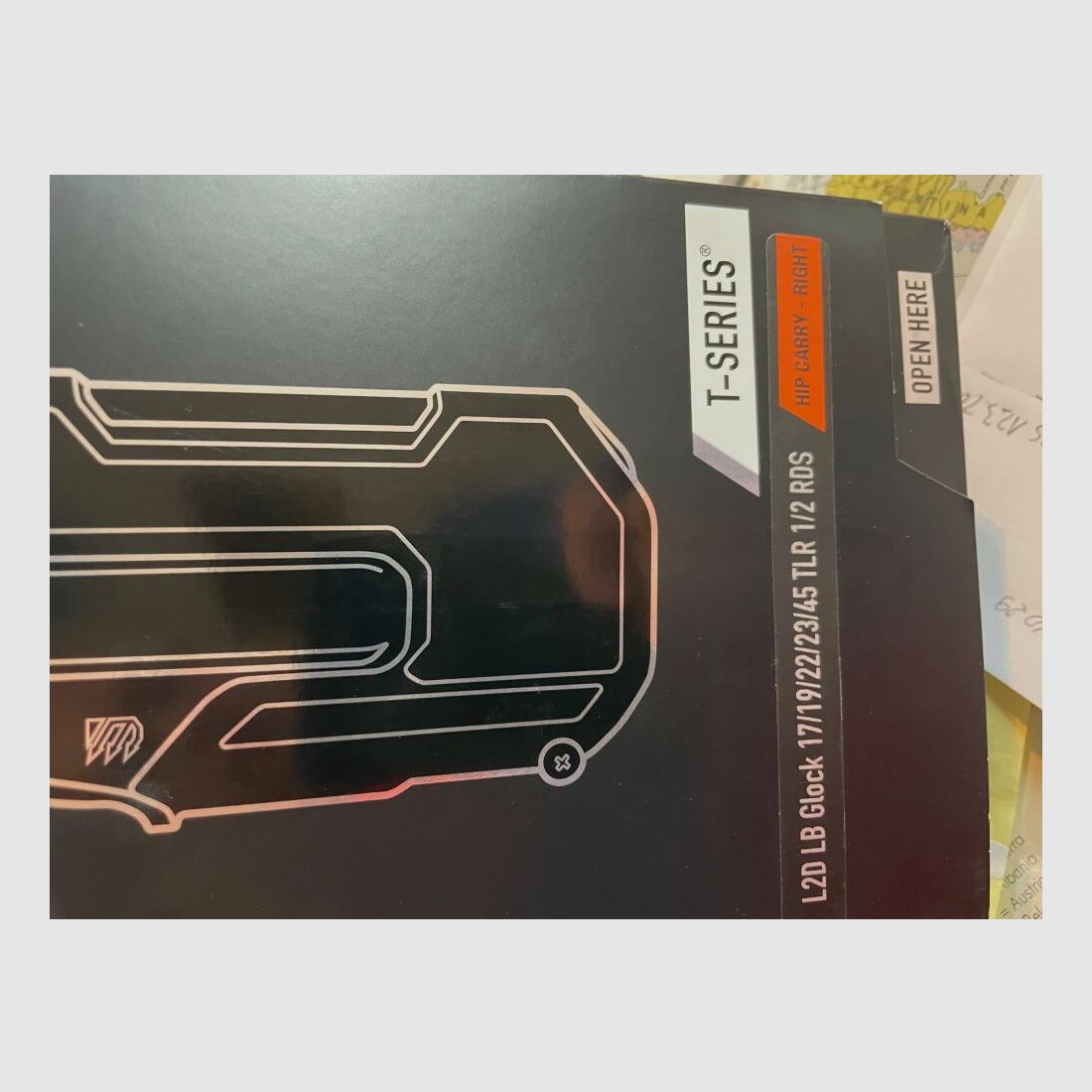 BLACKHAWK L2D LB GLOCK 17/19/22/23/45 TLR 1/" RDS