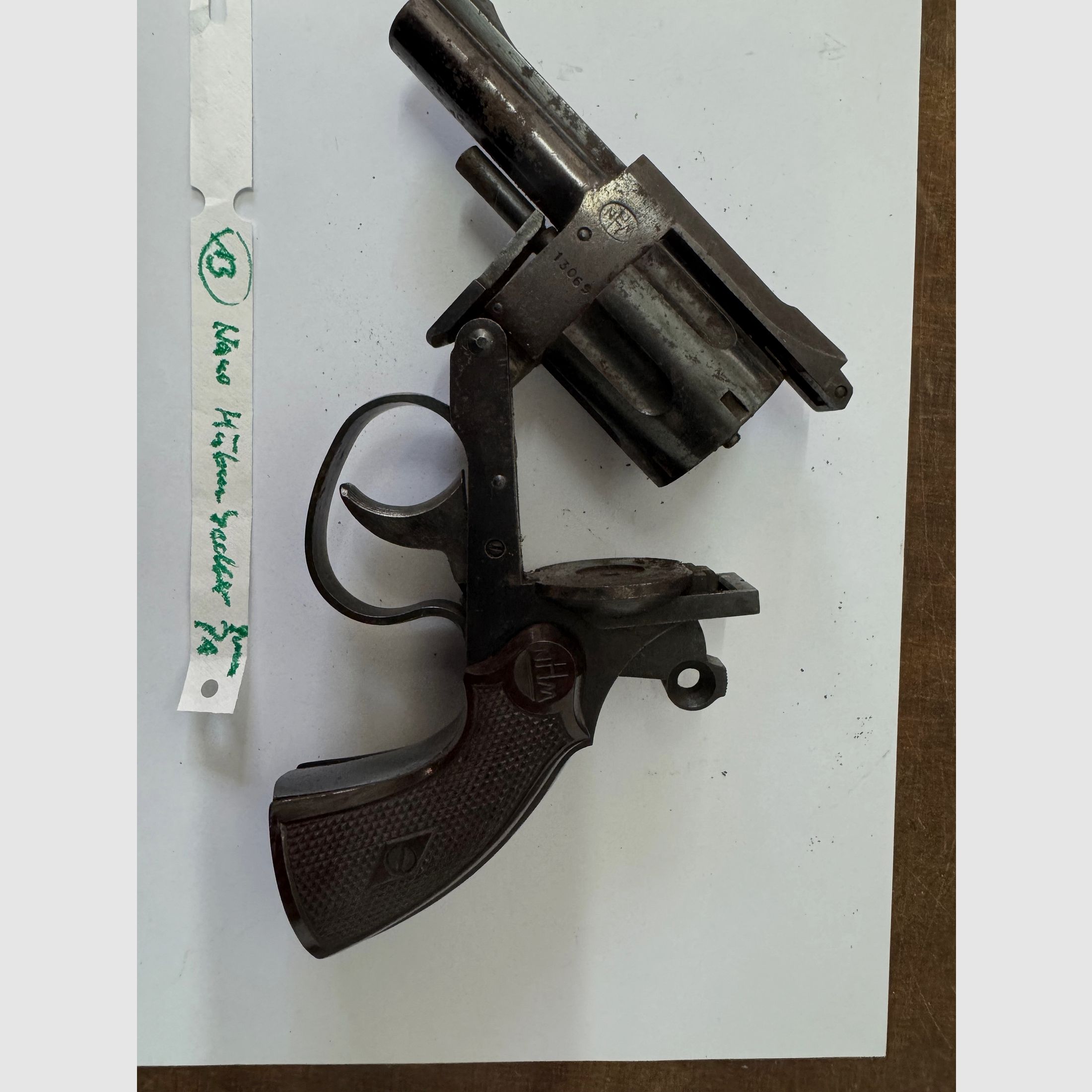 Nanno Hübenbecker Mölln  Kal. 9mmPA (blank) Rarität 