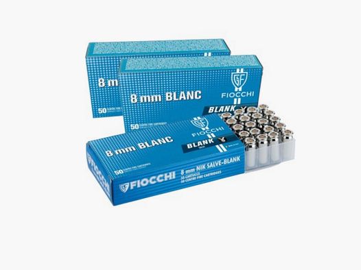Fiocchi – Cartouches à blanc cal. 8MM