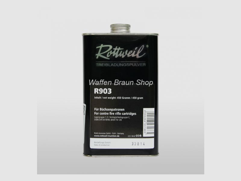 Rottweil R903 500g für Langwaffe