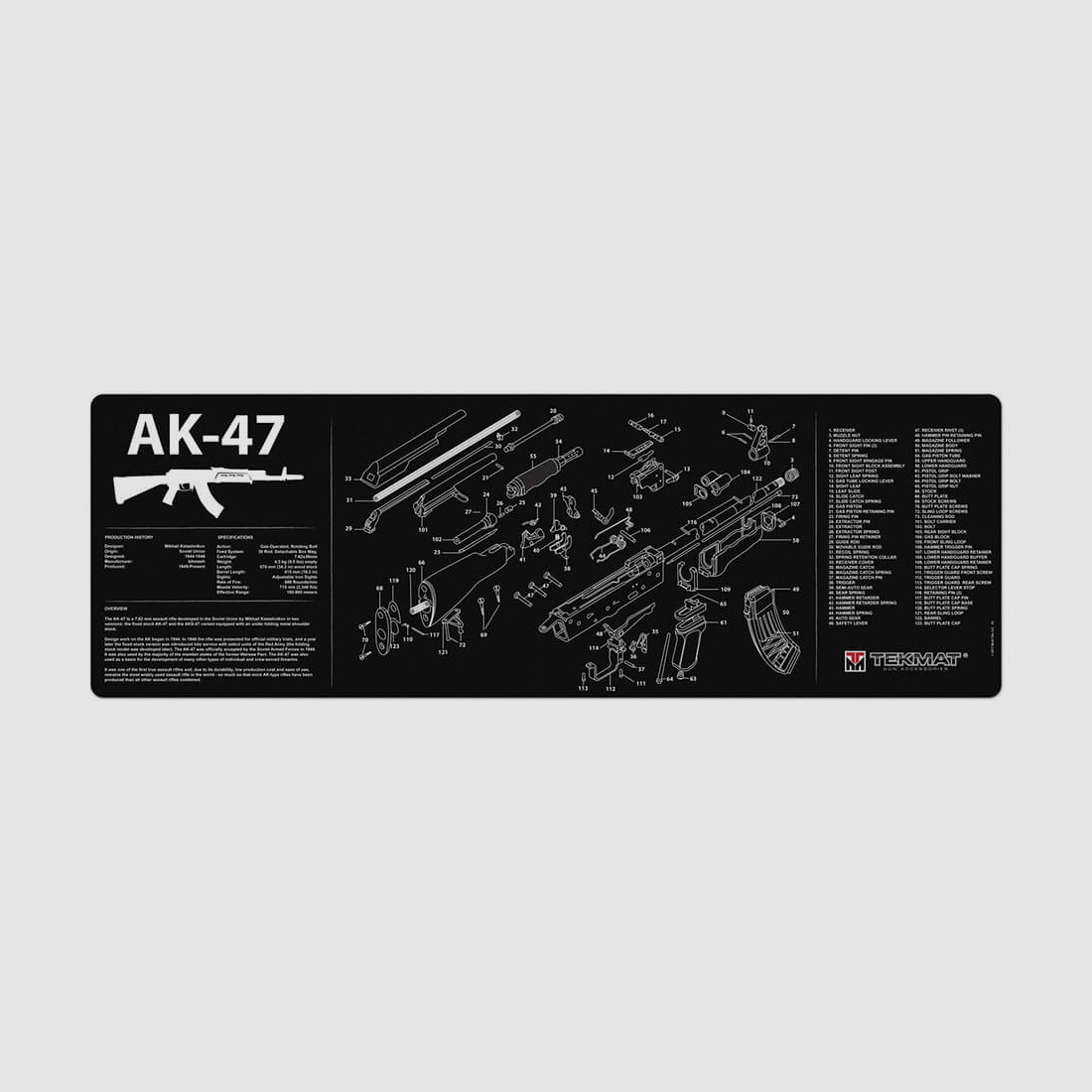 TekMat gun cleaning mat - AK47