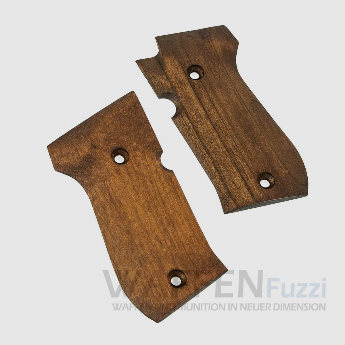 Wood grip panels for Weihrauch HW94 blank firing pistol