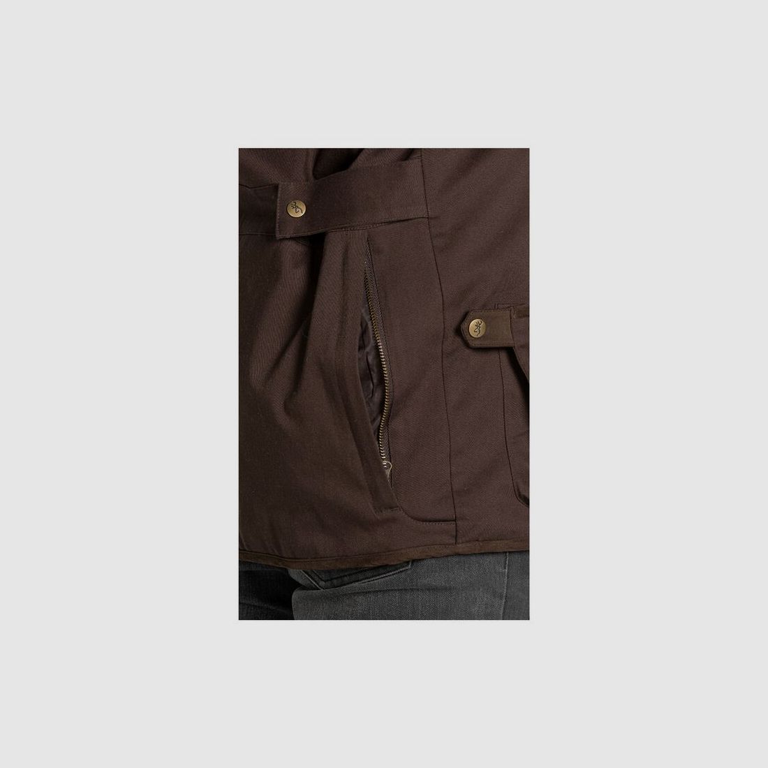 Browning Herren Weste Norfolk Dunkel Braun