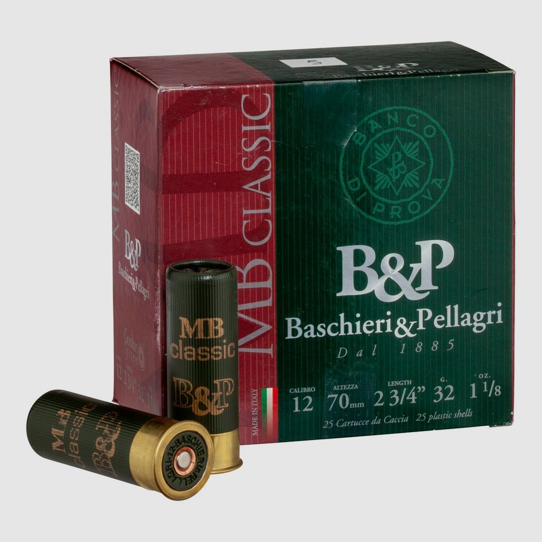 Baschieri & Pellagri 12/70 MB Classic 2,7mm 32g