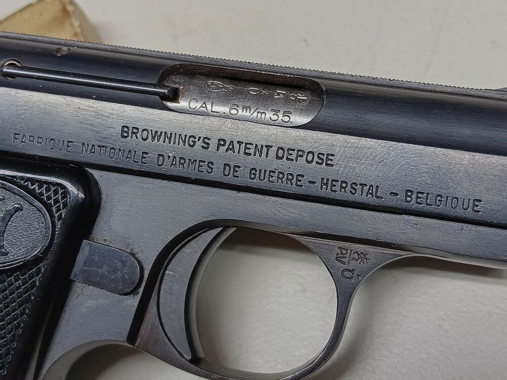 FN - Fabrique Nationale D`Armes De Guerre - Herstal - Belgique Mod. Baby