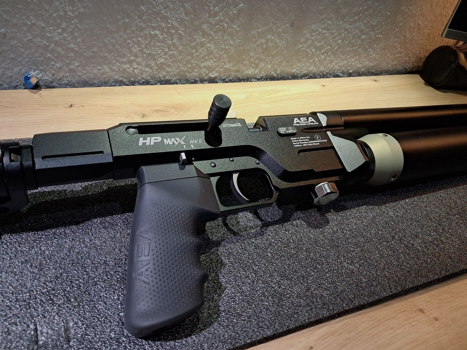 AEA HP Max MK2 – neuwertiger Zustand – inkl. Zubehör & Export-Kit Luftgewehr