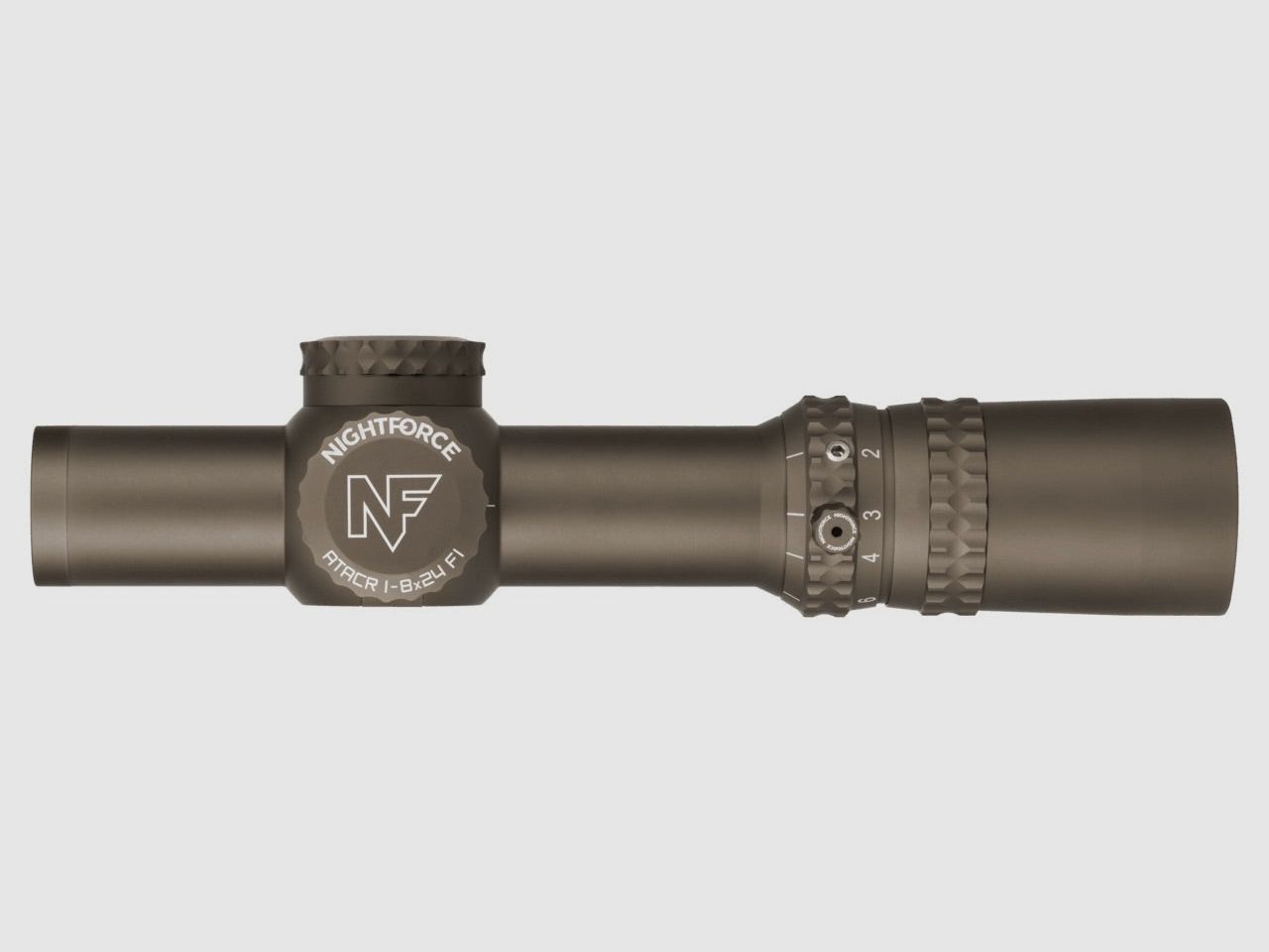 Zielfernrohr NIGHTFORCE ATACR 1-8×24 F1 FC-DMx™ / Dark Earth, Bild 6 von 8