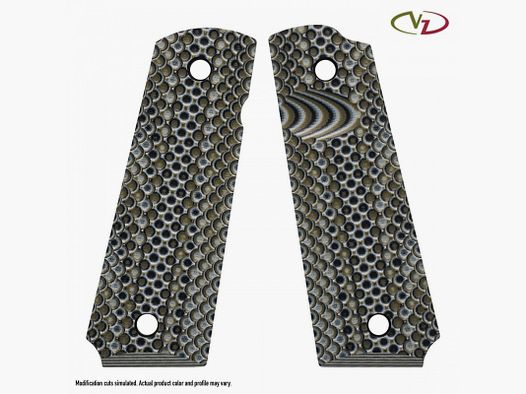 VZ Griffe für 1911 Recon Full Size Predator Grün (GUN-PG-TN-A)