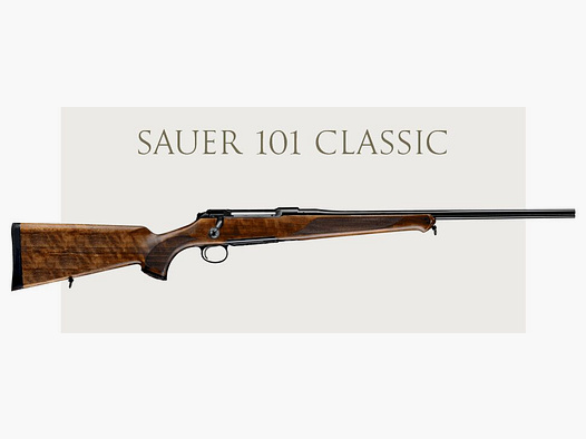 J.P. Sauer & Sohn Linksausführung Sauer 101 Classic .308 Win. 510 mm ohne Visierung M15x1