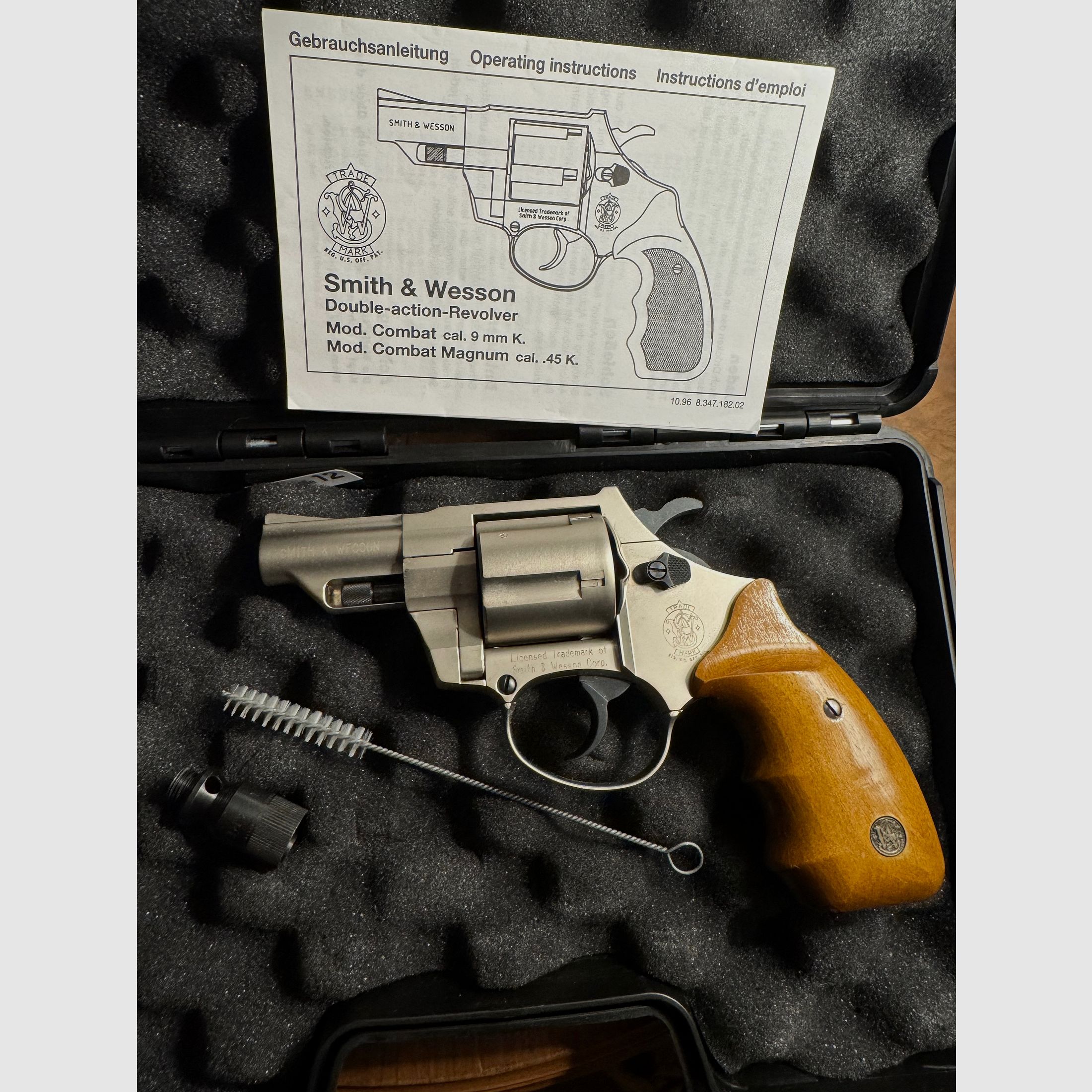 Smith&Wesson Schreckschuss Revolver .45 solo 1x utilizado