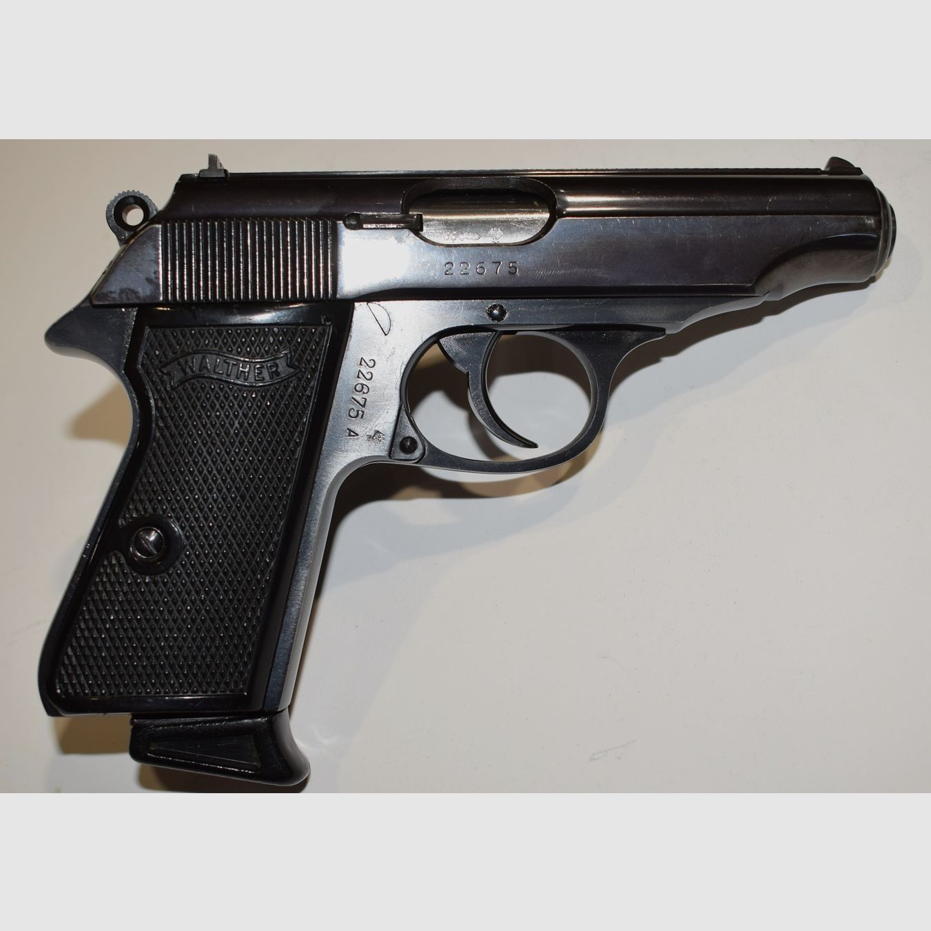 PISTOLE SEMI-AUTOMATISCH Walther PP Kal. 380ACP guter Zustand, Bild 1 von 5