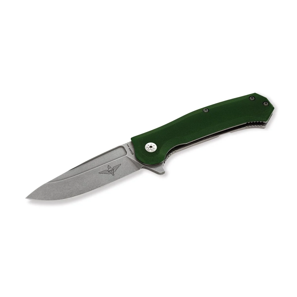 Folding knife Maserin 680/G10V POLICE green