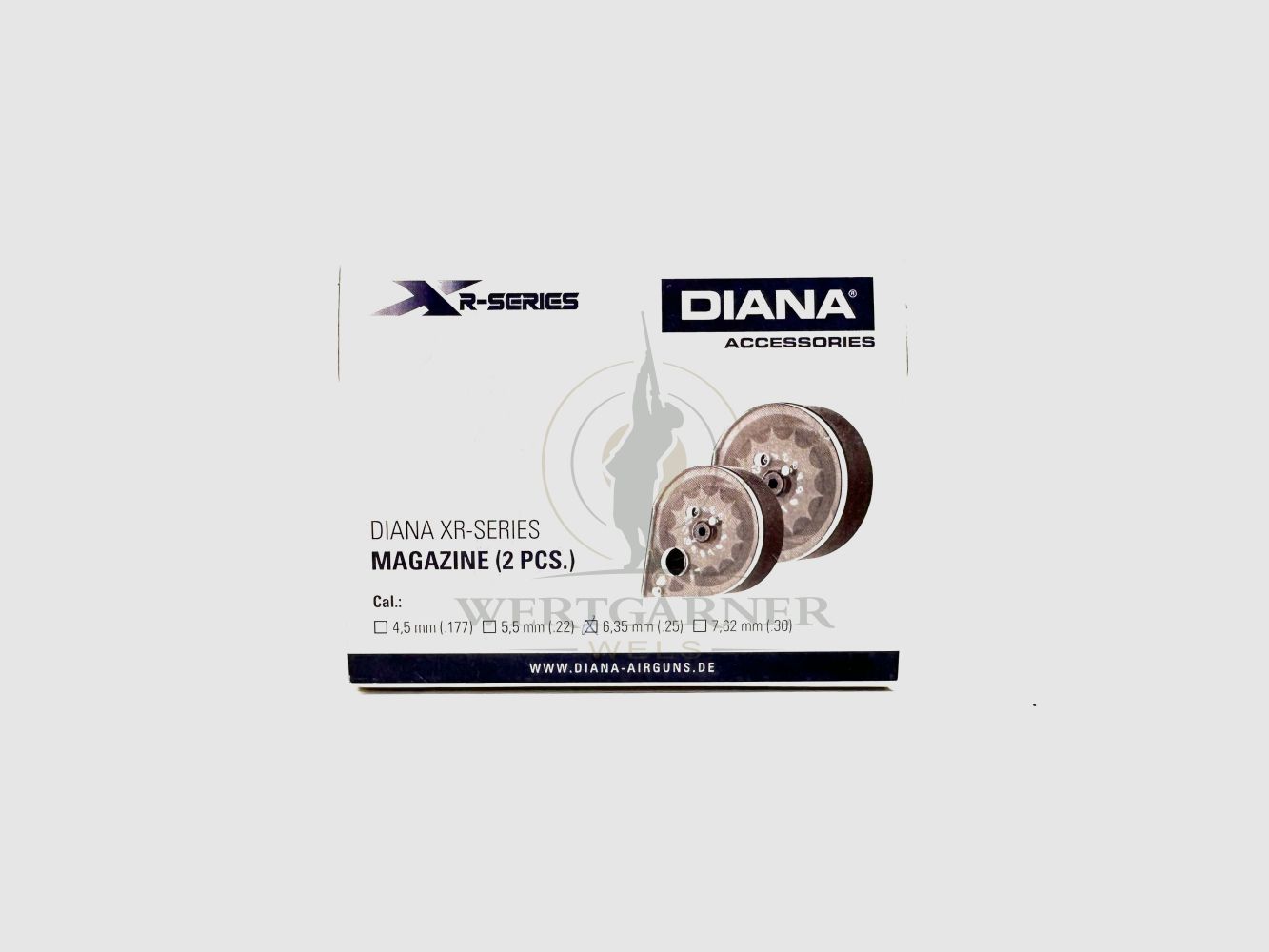Diana XR200 Magazine 6,35 (.25) 2 st., afbeelding 1 van 3