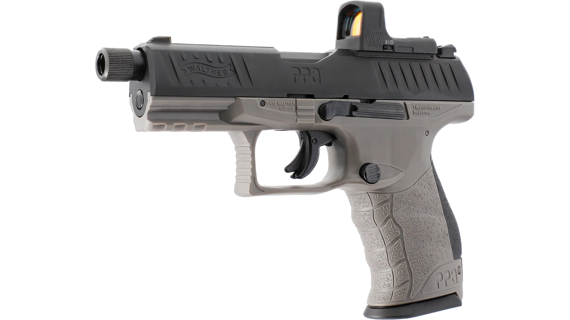 Walther PPQ M2 Q4 Tac Combo 4,6" Set, Tungsten Gray, 21 Coups, image 2 sur 2